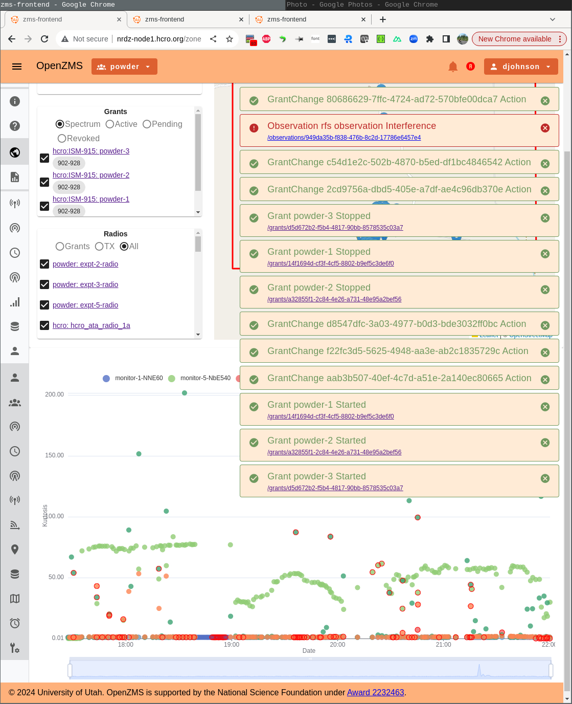 HCRO OpenZMS Status Page - Interference
Mitigation